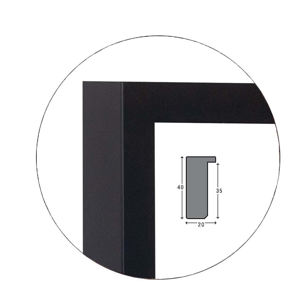 Ramă Blacky | 2,0 cm