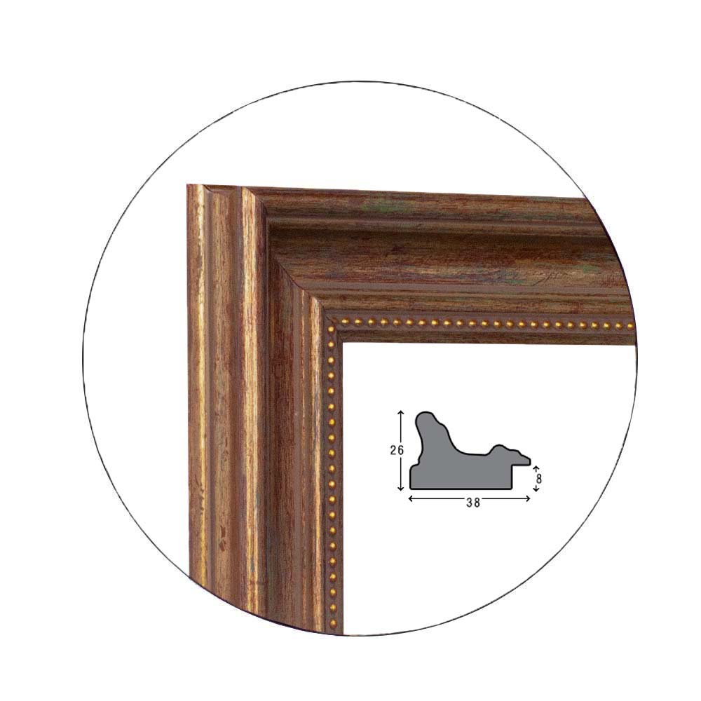 Ramă Browny Copper | 3,8 cm