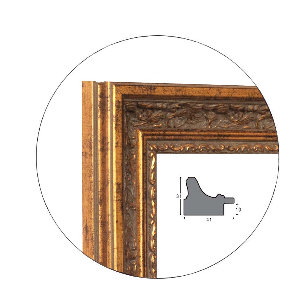 Ramă Dark Gold | 4,1 cm