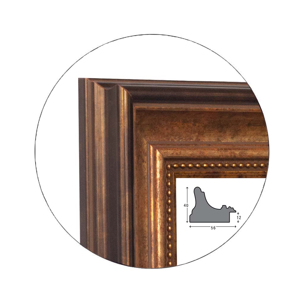 Ramă Light Bronze | 5,6 cm