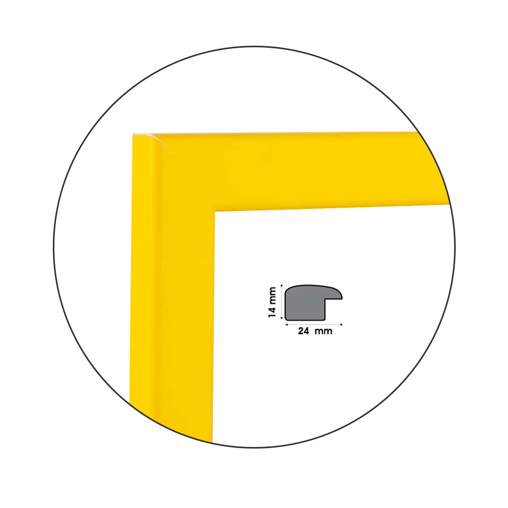Ramă Giallo | 2,4 cm