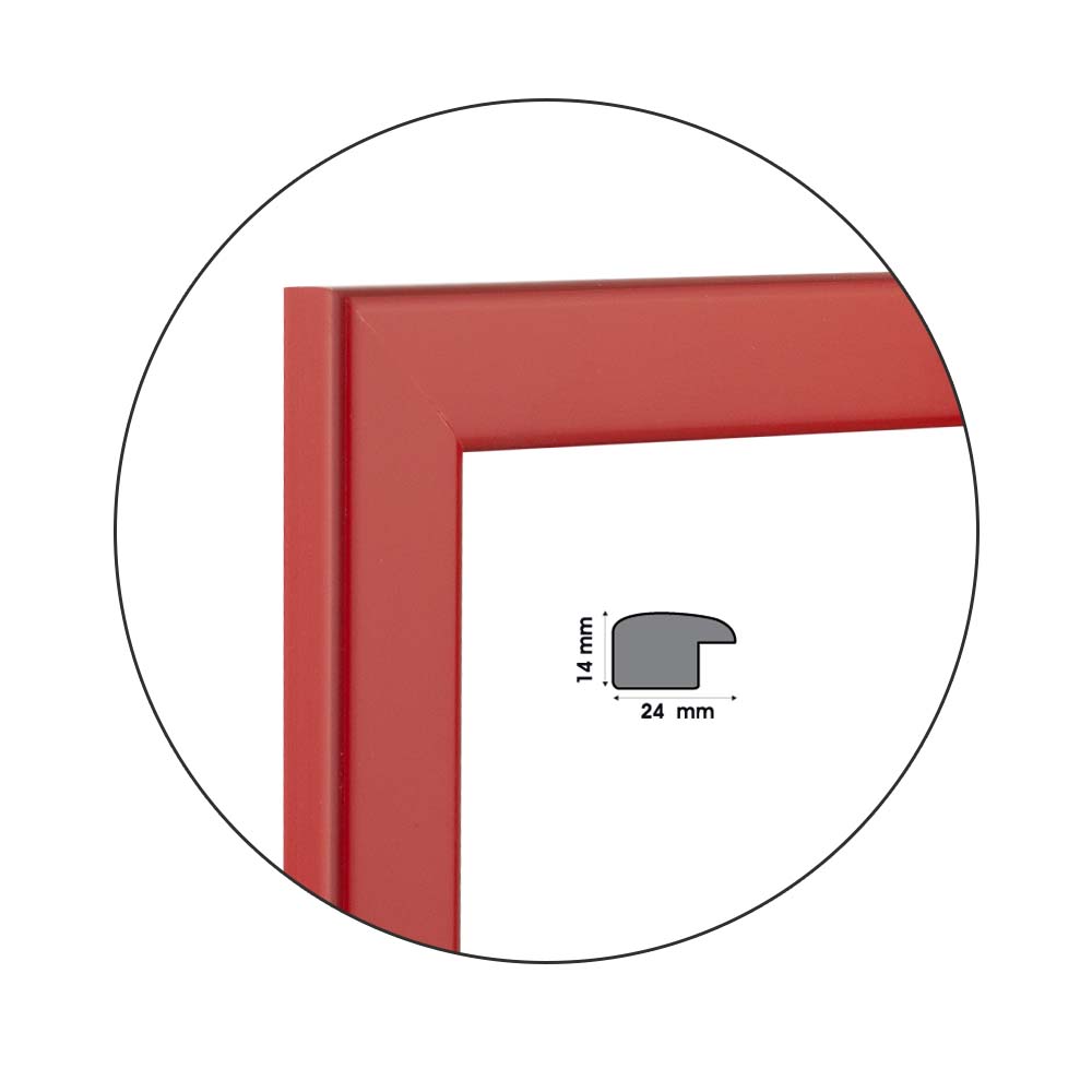 Ramă Rosso | 2,4 cm