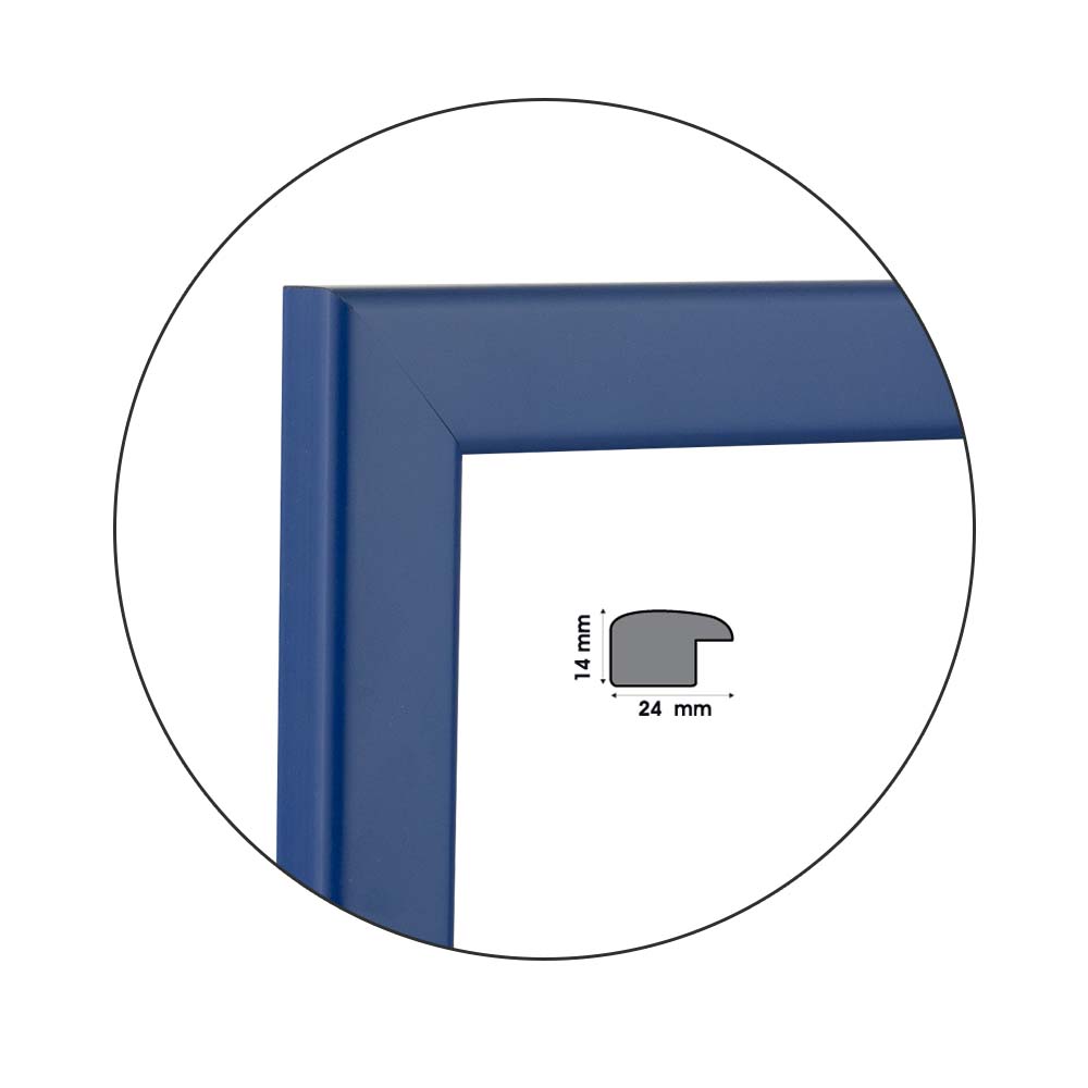 Ramă Blu Light | 2,4 cm