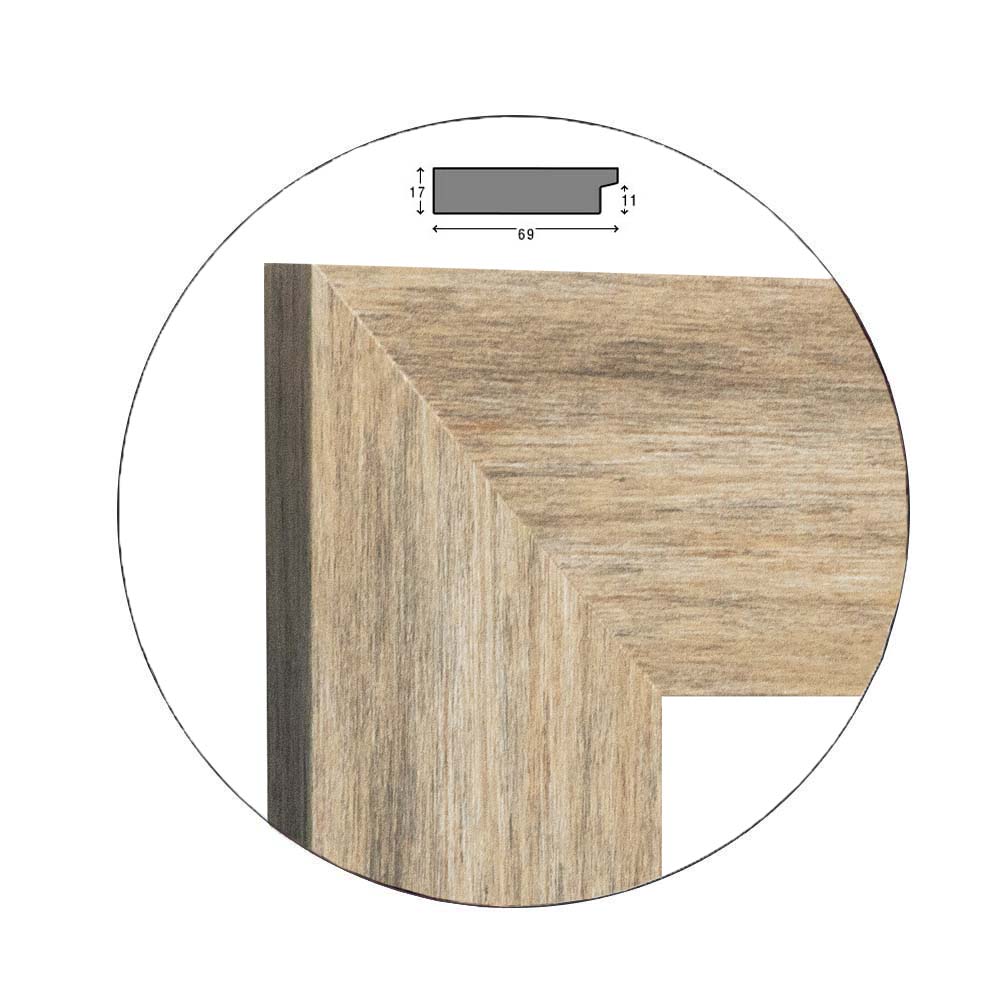 Ramă Rustic Gray | 6,9 cm