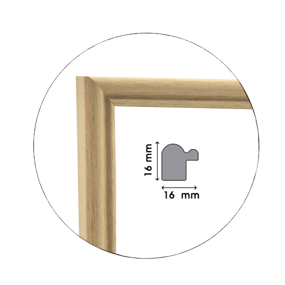 Ramă Rustic Wood | 1,6 cm