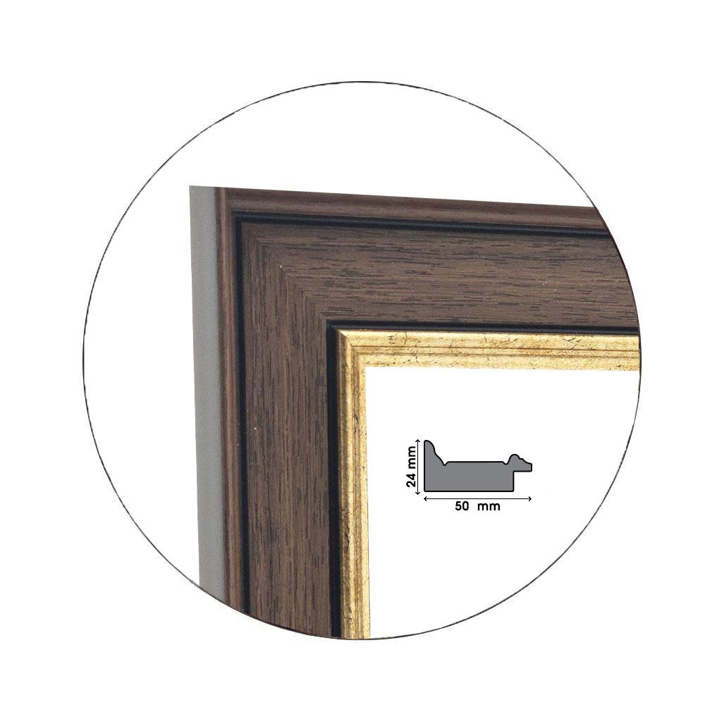 Ramă Sienna Gold | 5,0 cm