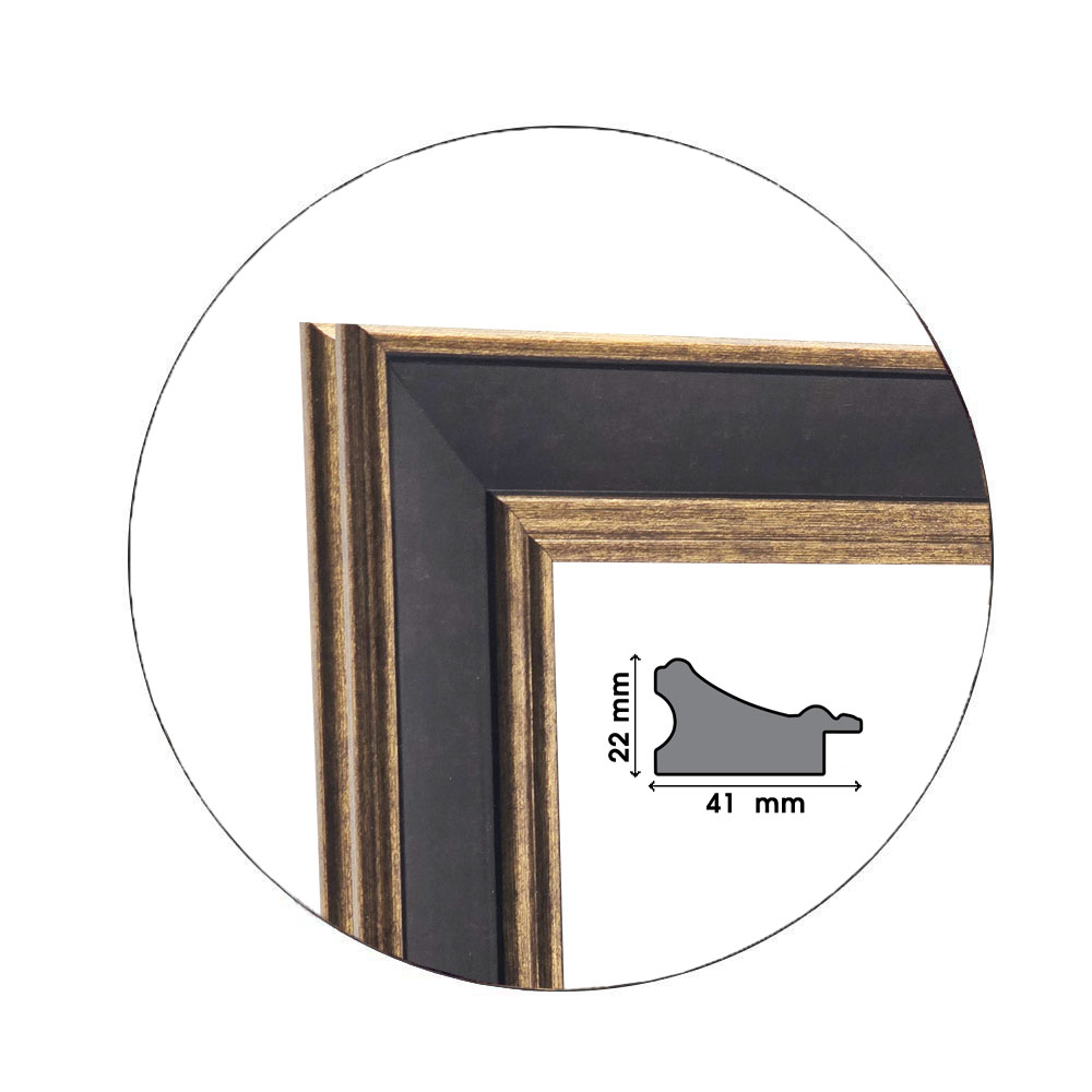 Ramă Simply Brown | 4,1 cm