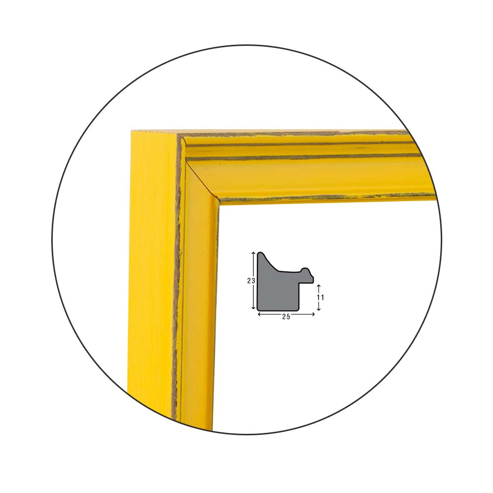 Ramă Giallo | 2,5 cm