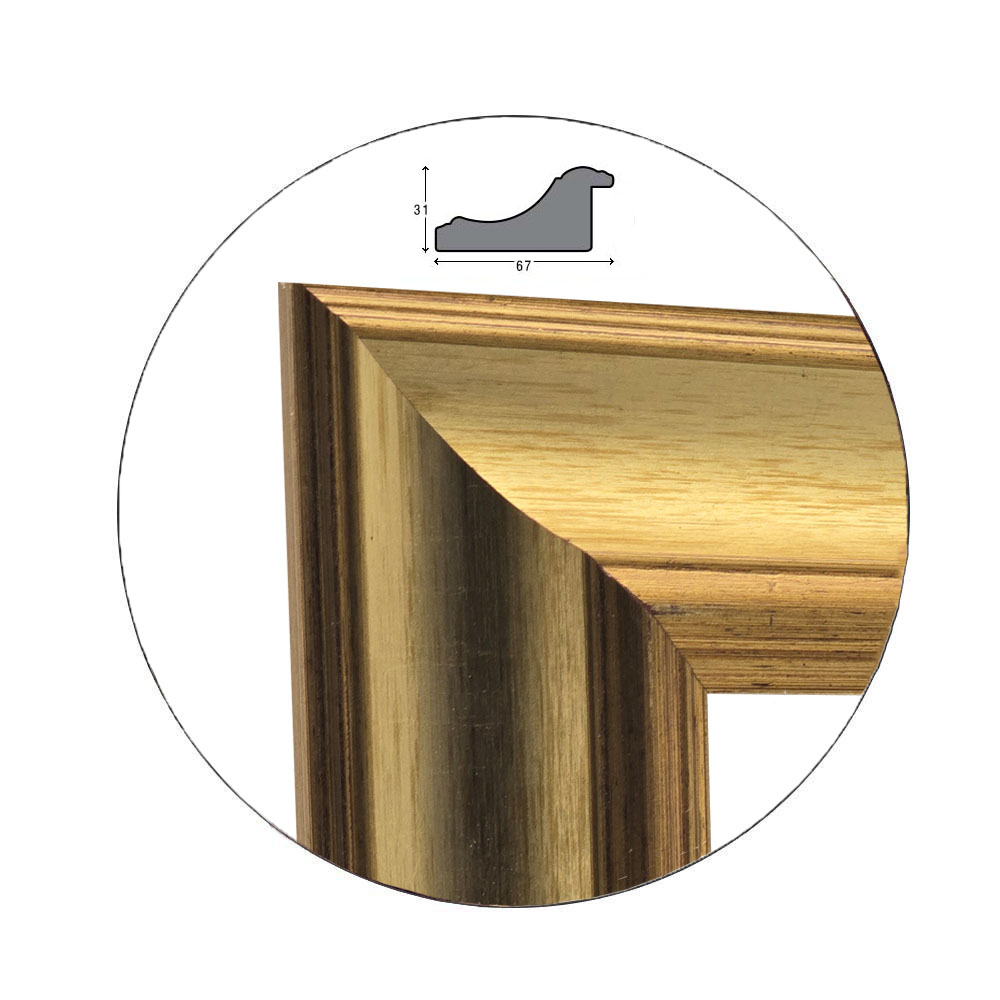 Ramă Auric Gold | 6,7 cm