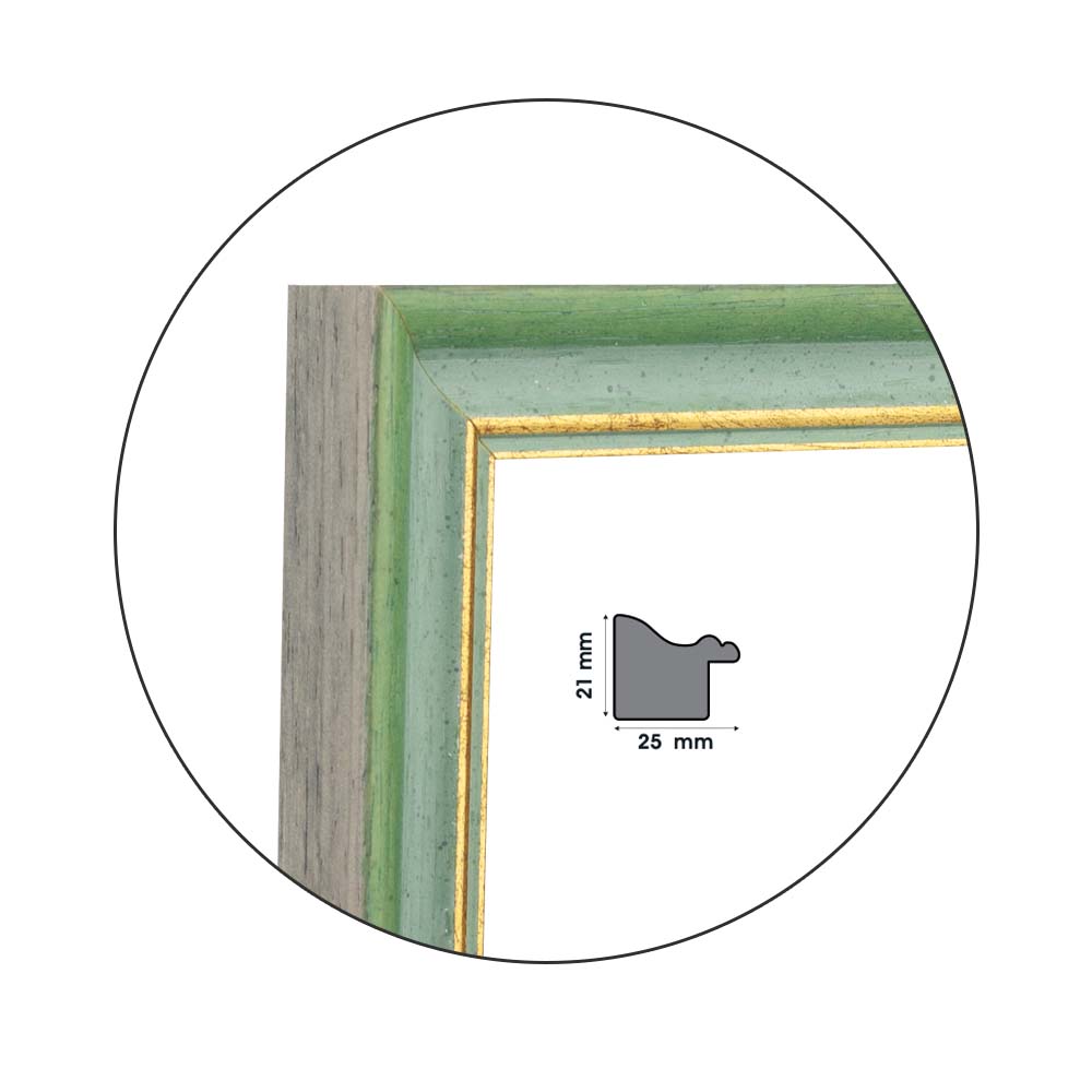 Ramă Mint | 2,5 cm