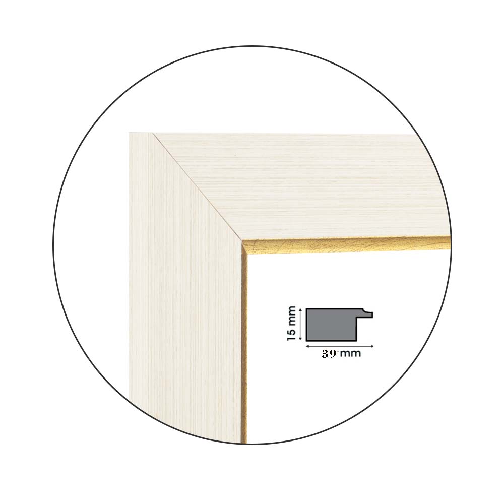 Ramă Bianca Grande Gold | 3,8 cm