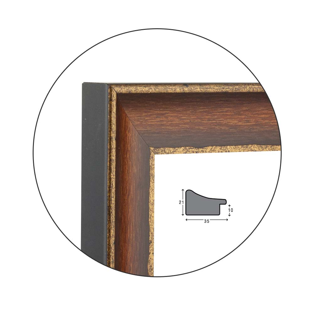 Ramă Light Brown | 3,5 cm