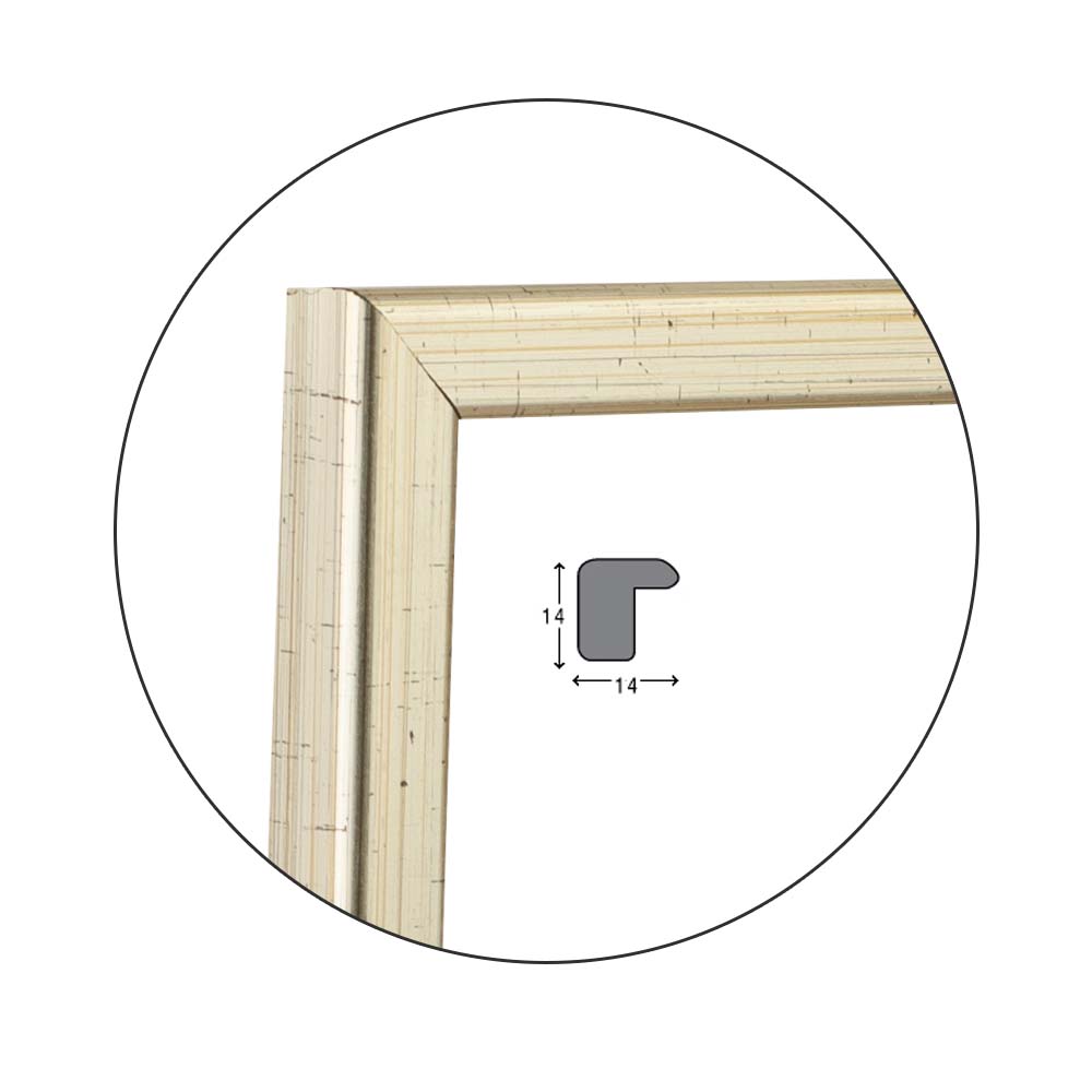 Ramă Plateado | 1,4 cm