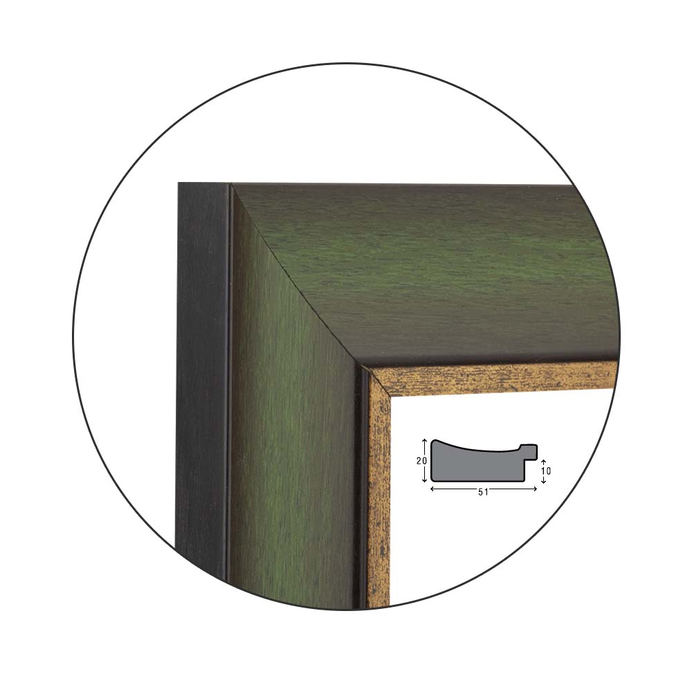 Ramă Verde | 5,1 cm
