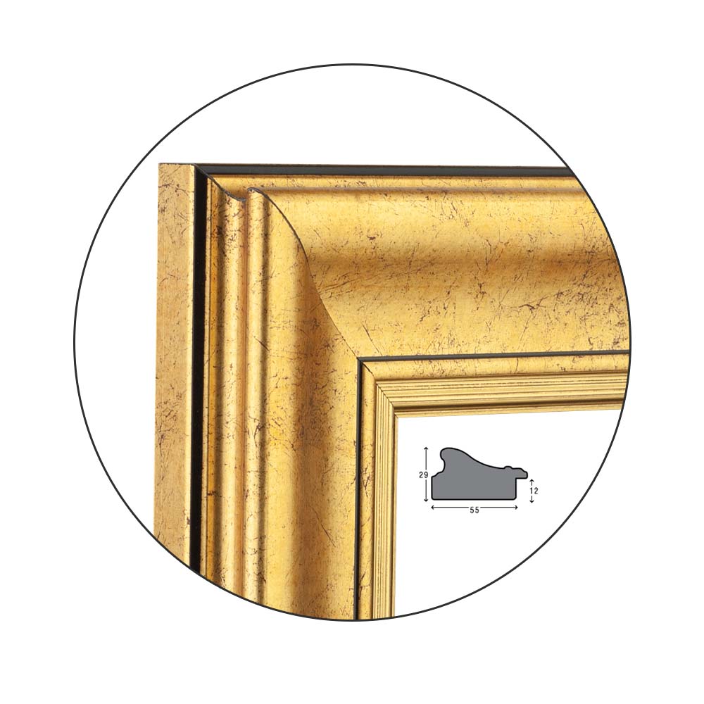 Ramă Elegante Gold | 5,5 cm
