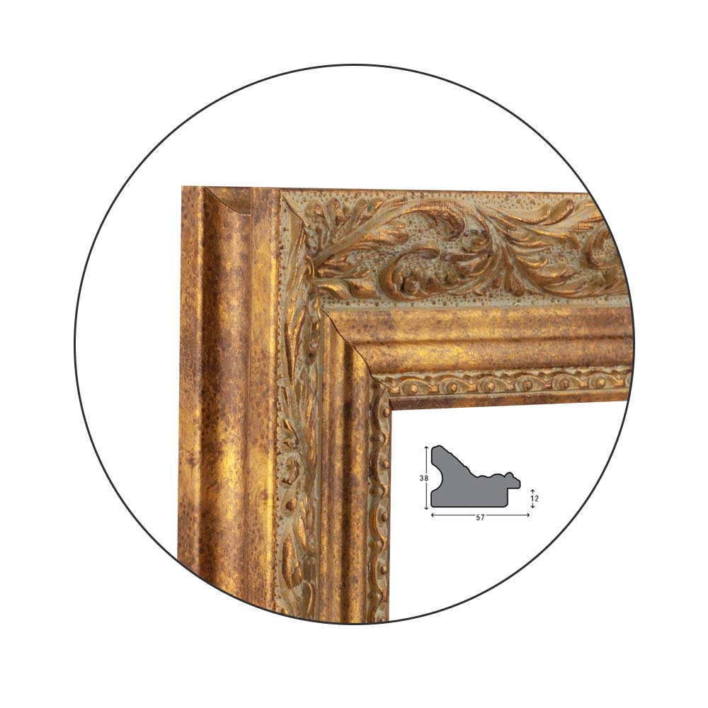 Ramă Old Gold | 5,7 cm