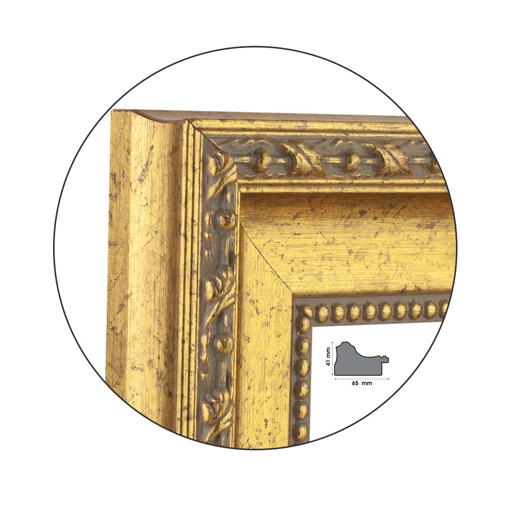 Ramă Antique Gold | 6,5 cm