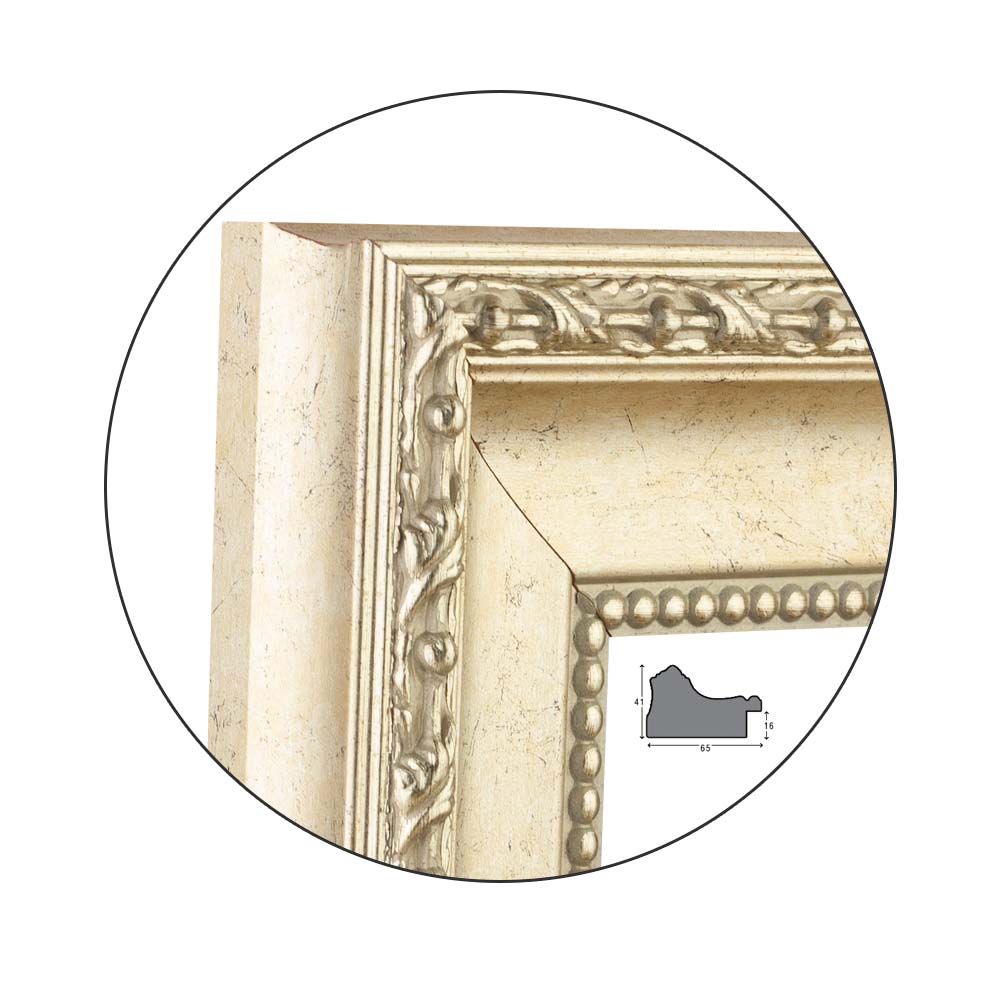 Ramă Antique Silver | 6,5 cm
