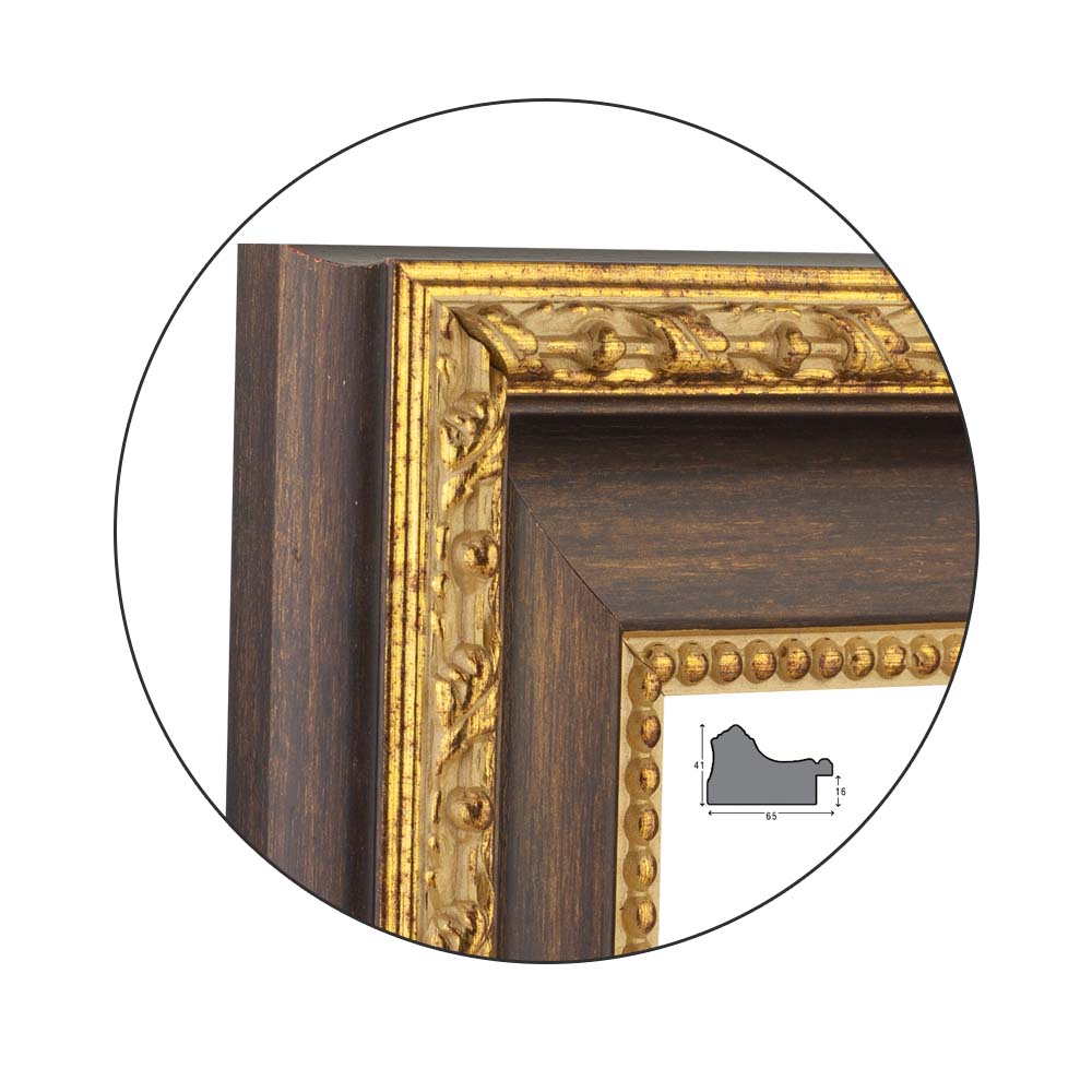 Ramă Antique Brown | 6,5 cm