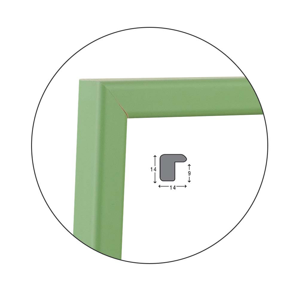 Ramă Verde Deschis | 1,4 cm