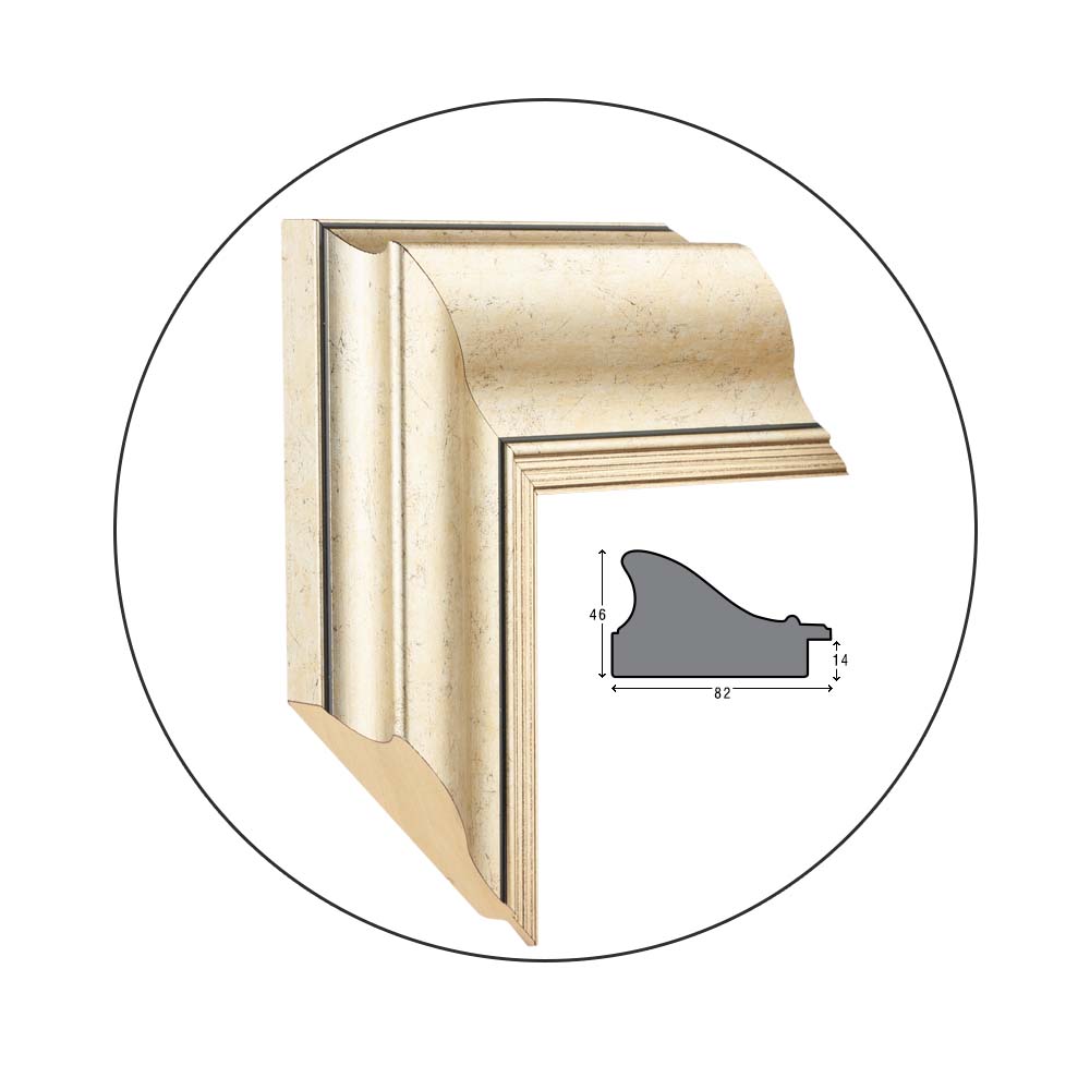 Ramă Elegante Silver | 8,2 cm