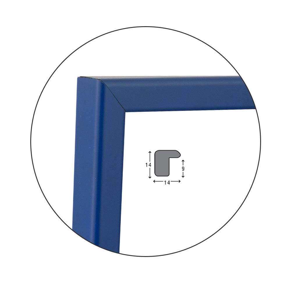 Ramă Blu Light | 1,4 cm