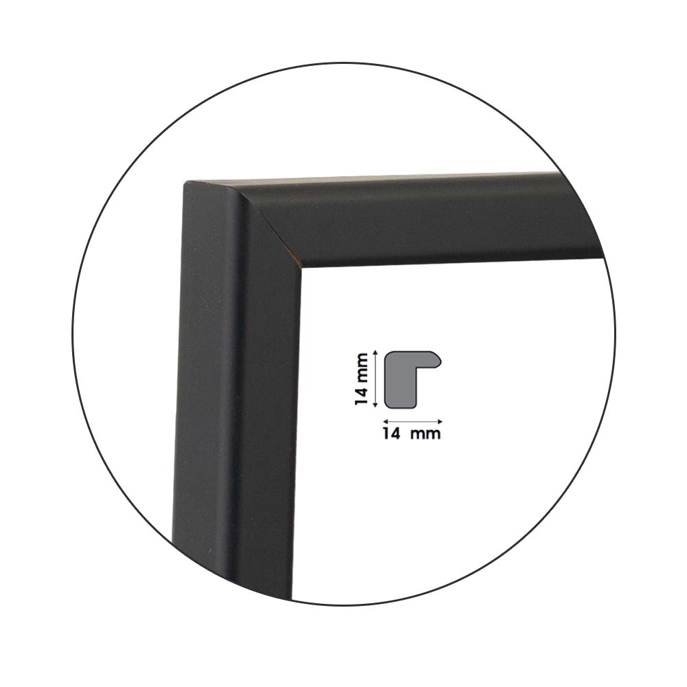 Ramă Nero | 1,4 cm