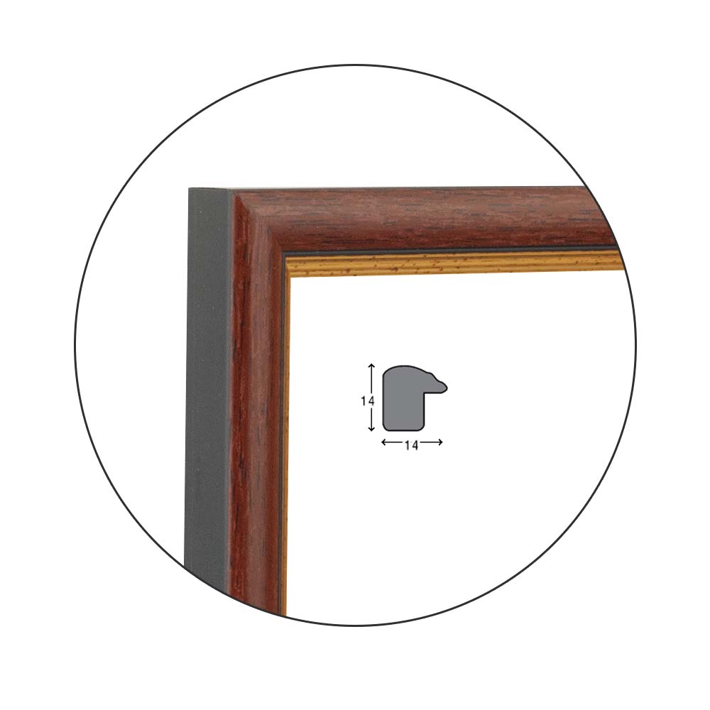 Ramă Castana | 1,4 cm