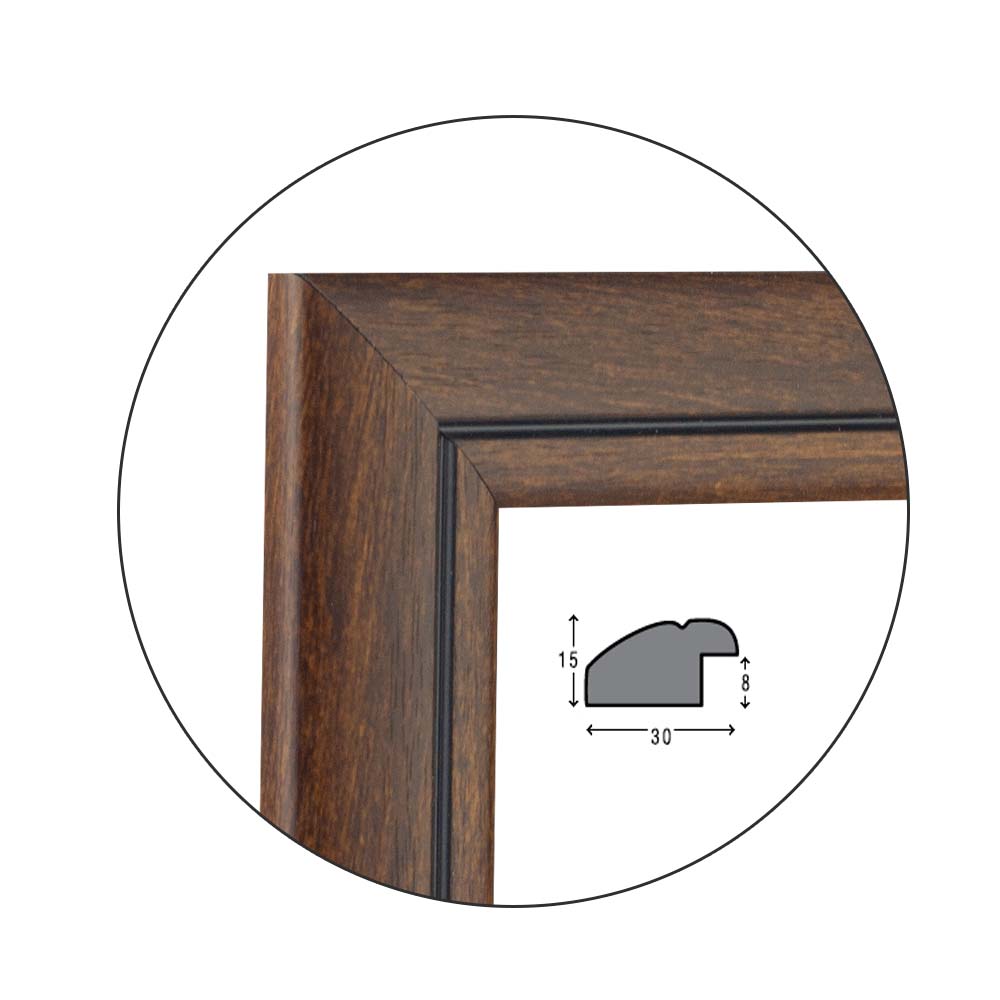 Ramă Marrone | 3,0 cm