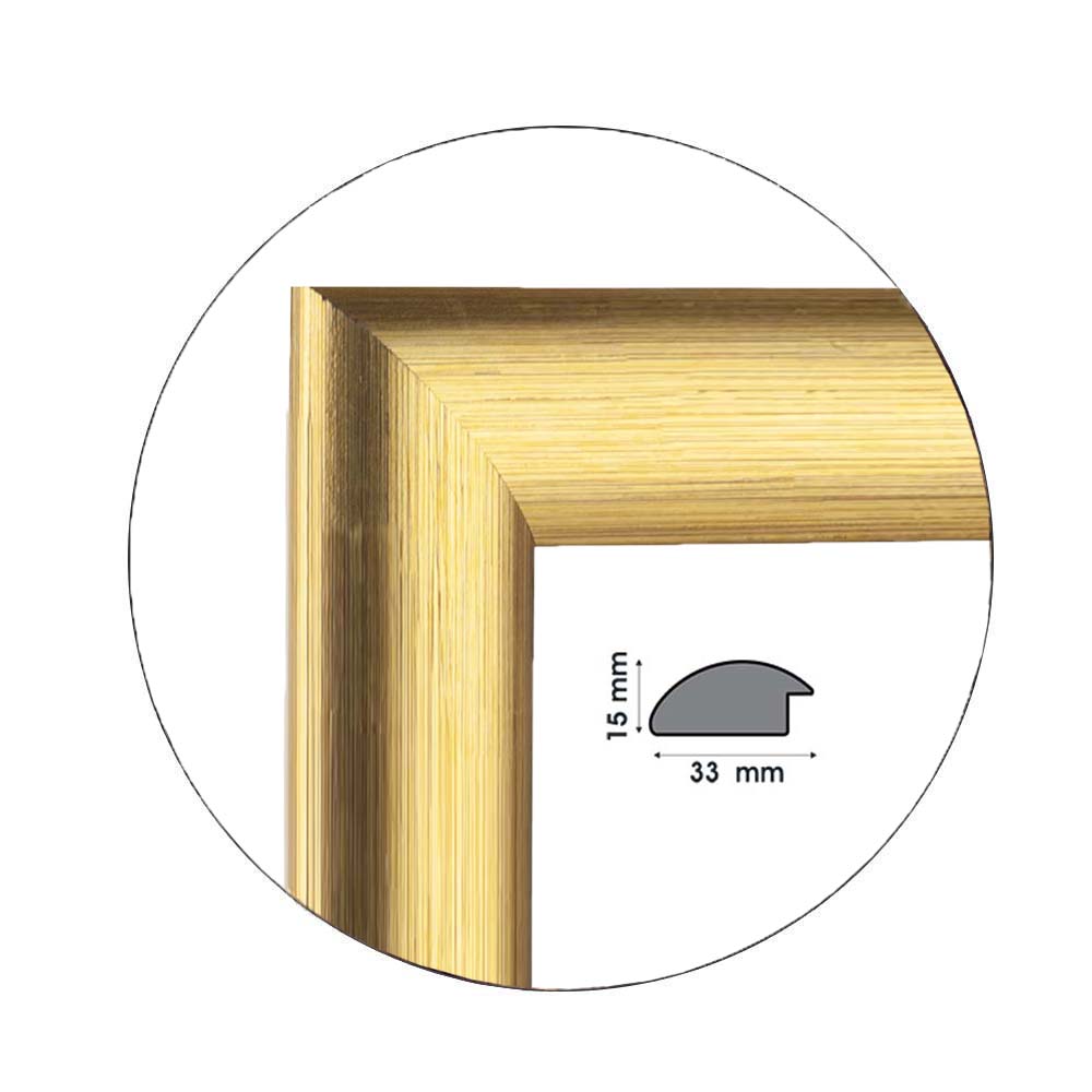 Ramă pentru puzzle „Plain” - până la 1000 piese / Auriu