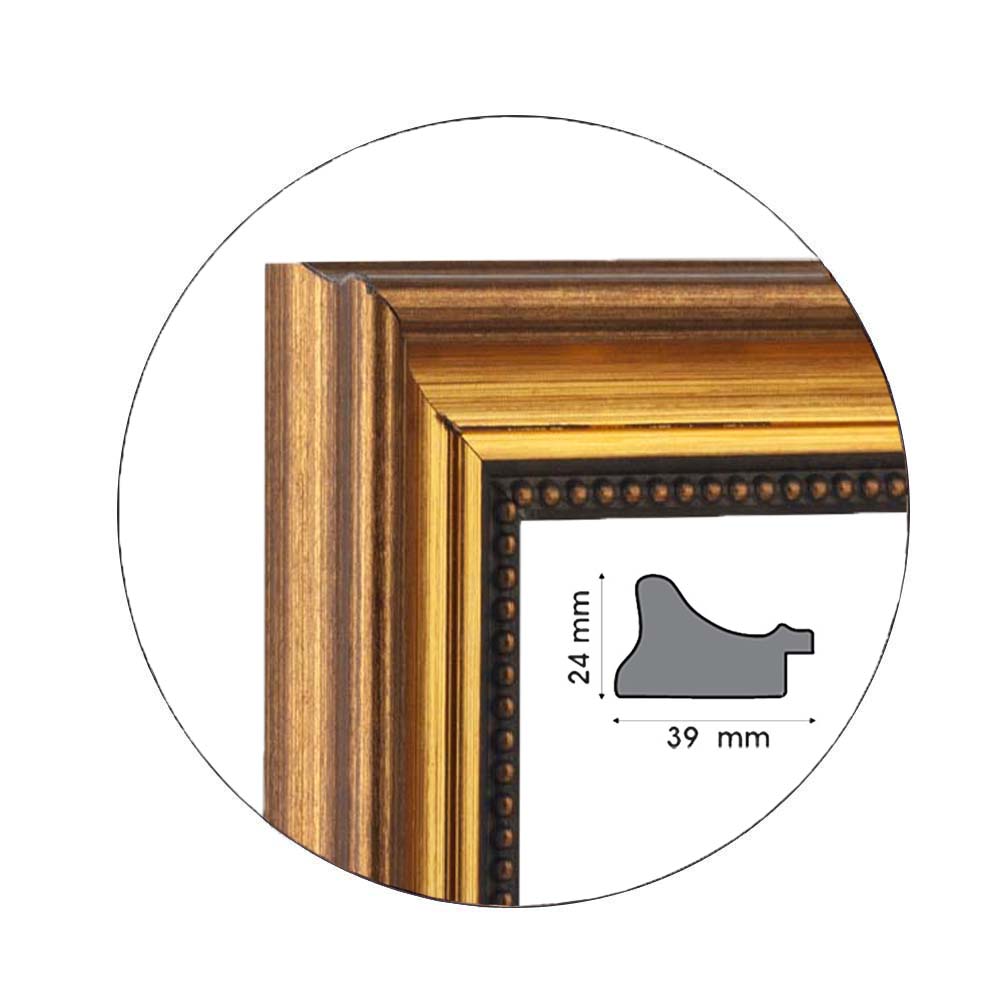 Ramă Oro Barocco | 3,9 cm