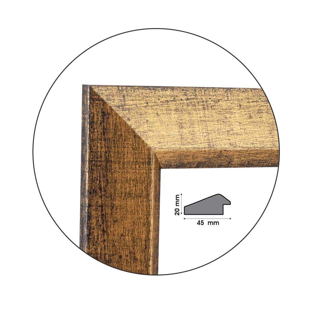 Ramă pentru puzzle "Hues" - până la 1500 piese / Auriu