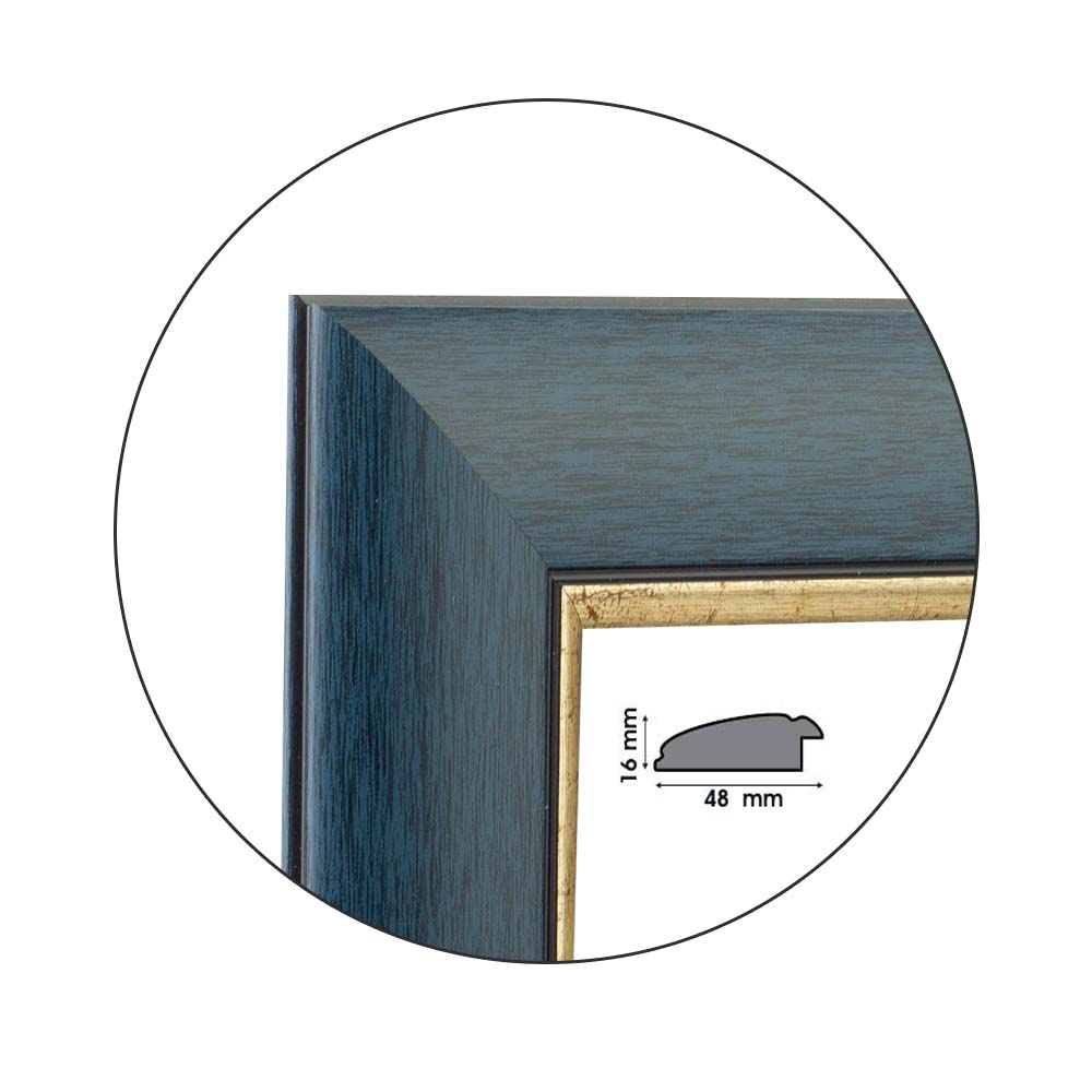 Ramă Oro Blu | 4,8 cm