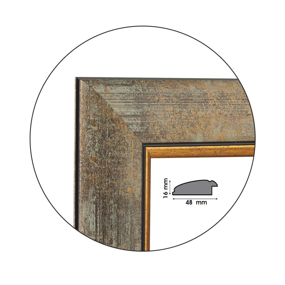 Ramă Silver Gray | 4,8 cm