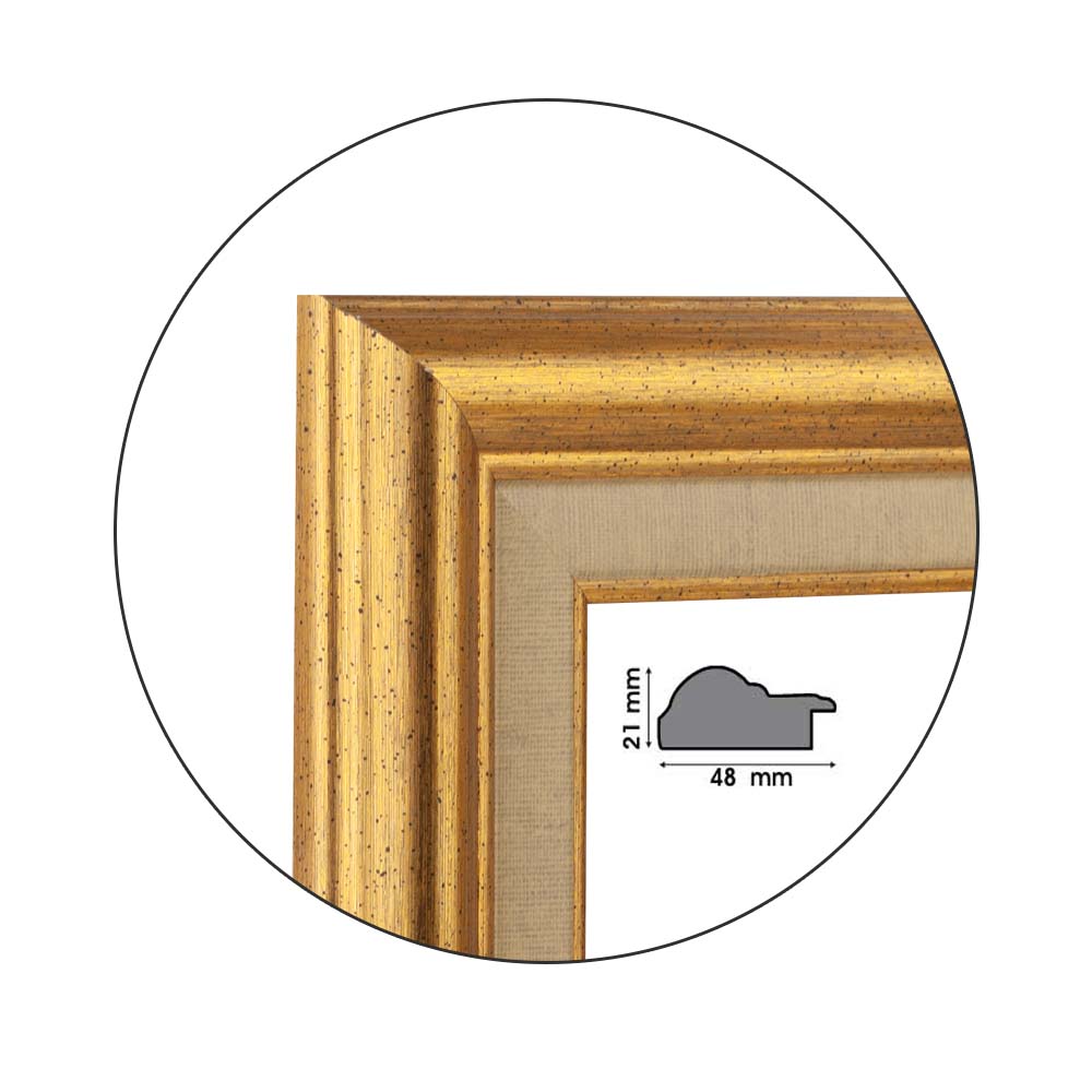 Ramă pentru puzzle "Shiny" - până la 1500 piese / Auriu