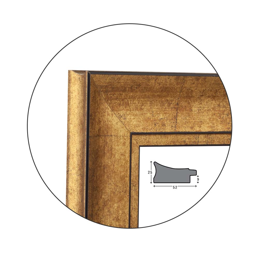 Ramă pentru puzzle „Specific” - până la 3000 piese / Auriu