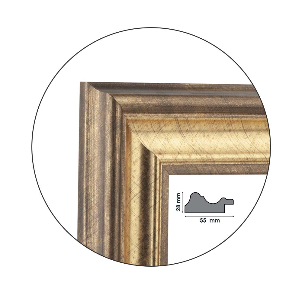 Ramă Dark Gold | 5,5 cm