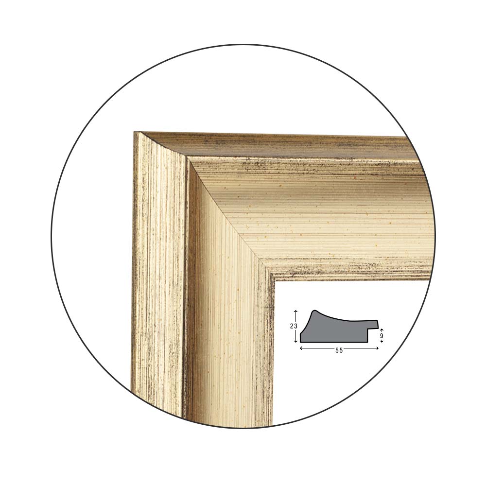 Ramă Oro Lucido | 5,5 cm
