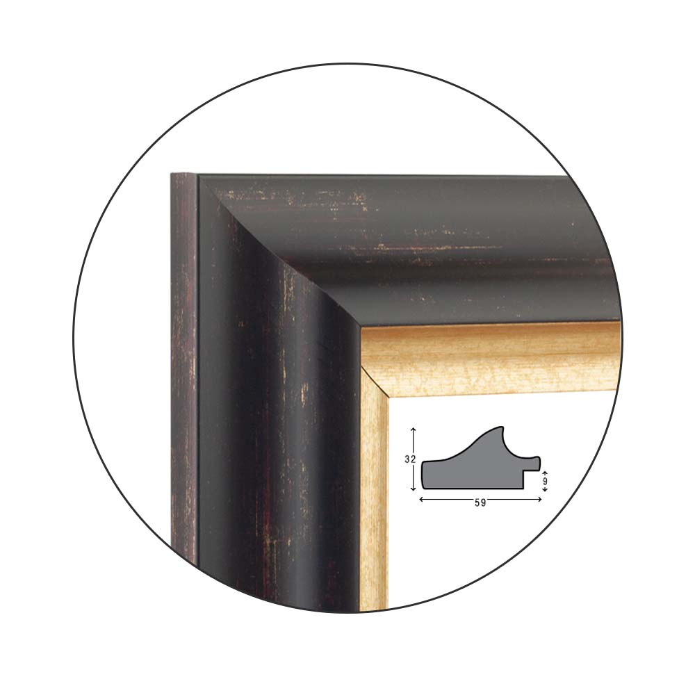 Ramă Nero Squisito | 5,9 cm