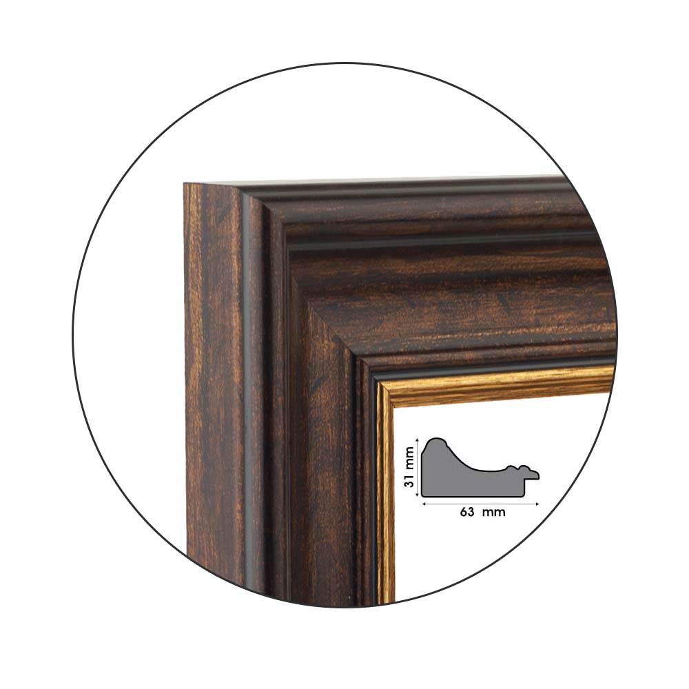 Ramă pentru puzzle „Stylish” - până la 3000 piese / Maro