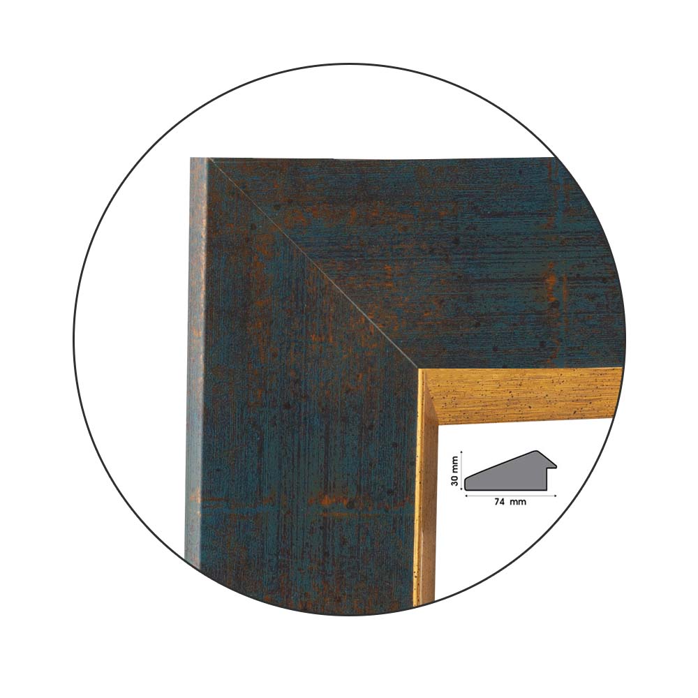 Ramă pentru puzzle „Bloom” - până la 4000 piese / Turcoaz