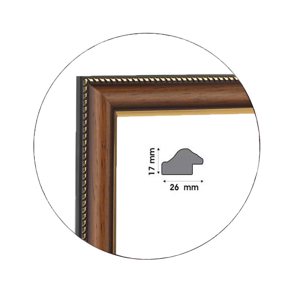 Ramă Golden Brown | 2,6 cm