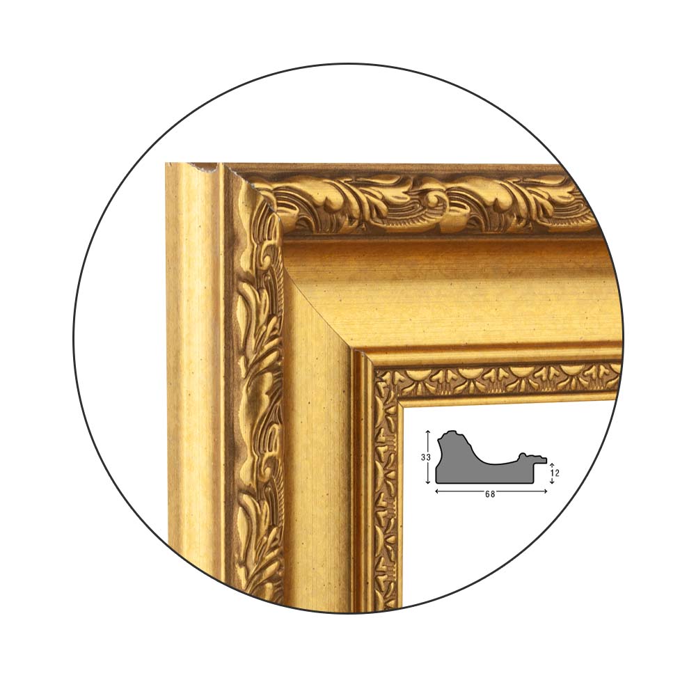 Ramă Sofisticato Oro | 6,8 cm