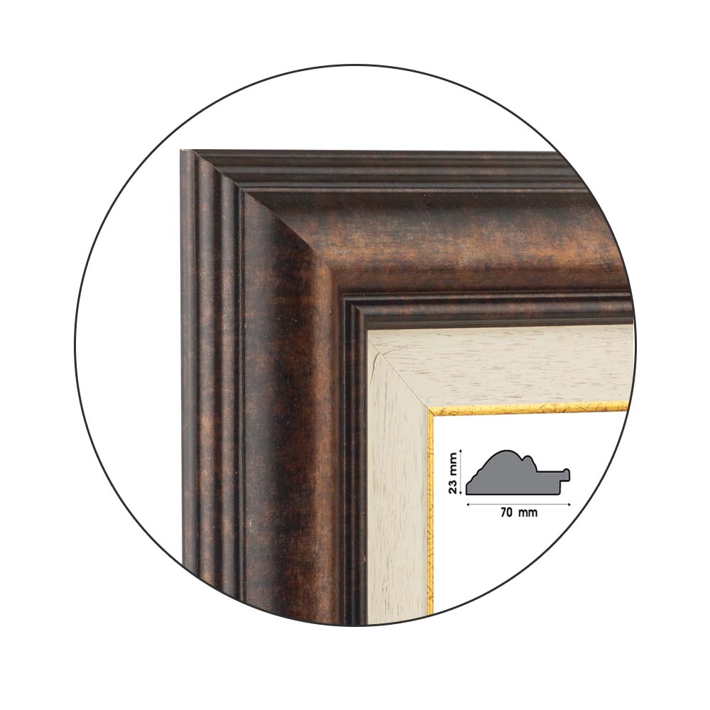 Ramă Oro Brown | 7,0 cm