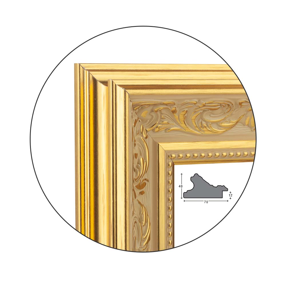 Ramă Cremoso Oro | 7,0 cm
