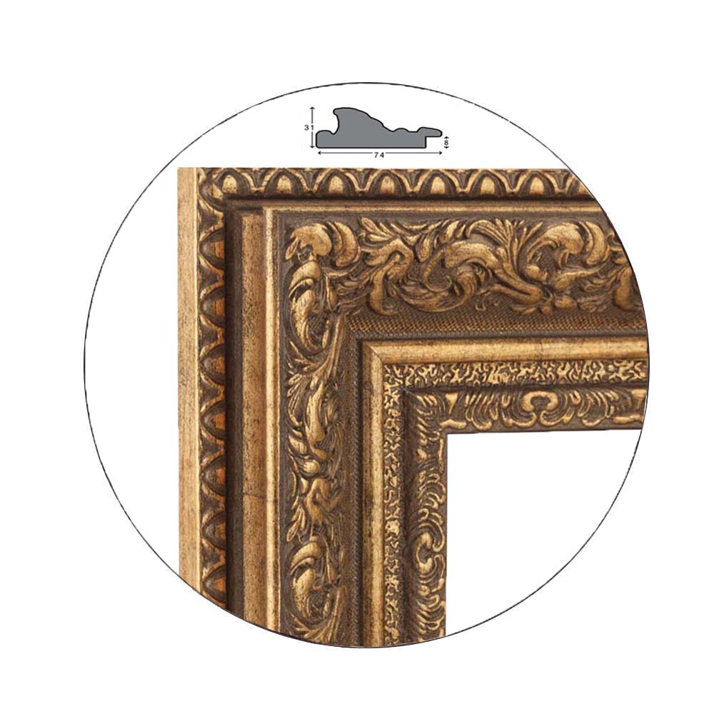 Ramă Vintage Brown | 7,4 cm