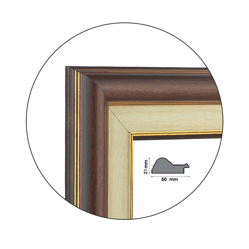 Ramă Crema Bruno | 5,0 cm