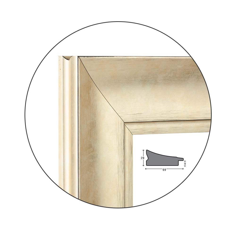 Ramă Oro Pallido | 6,8 cm