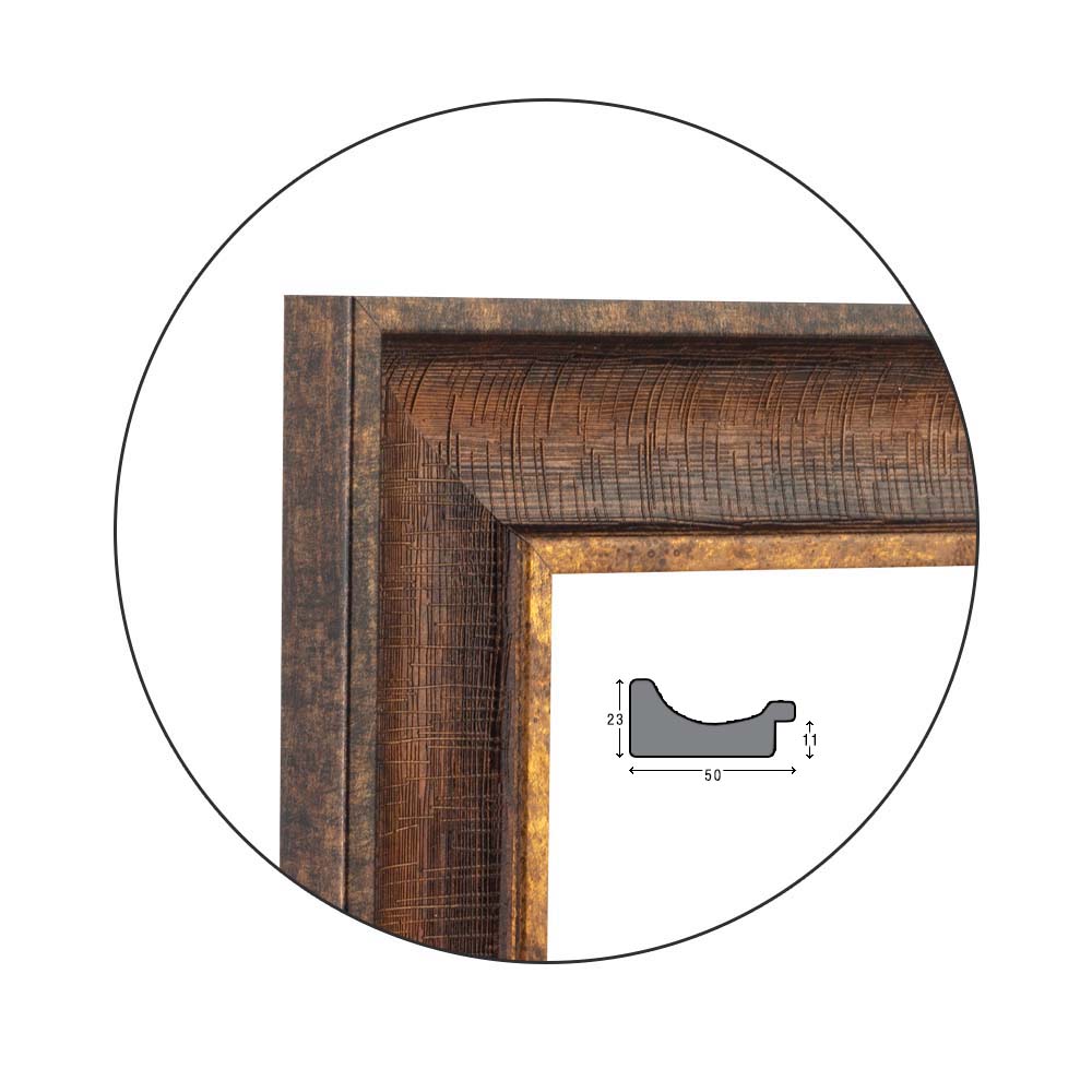 Ramă Brownish Dark | 5,0 cm